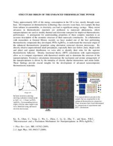 Microsoft Word - Highlights_TEM_thermo.doc