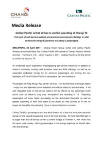 Swire Group / Singapore Changi Airport / Air China / CITIC Group / Cathay Pacific / Changi Airport Group / Cathay / Skytrax / SATS Ltd / Transport / Aviation / Association of Asia Pacific Airlines