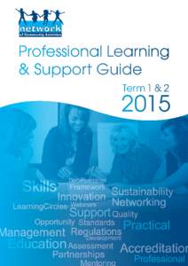 of Community Activities  Professional Learning & Support Guide Term 1 & 2