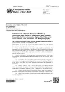 Sex and the law / Child prostitution / Crimes against humanity / Sex crimes / Slavery / Laws regarding prostitution / Prostitution of children / Optional Protocol on the Sale of Children /  Child Prostitution and Child Pornography / Child sex tourism / Sex industry / Human sexuality / Crime