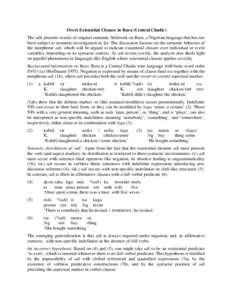 Semantics / Copula / Auxiliary verb / Logic / Linguistics / Quantification