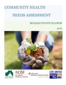 COMMUNITY HEALTH NEEDS ASSESSMENT MCLEAN COUNTY/ILLINOIS 2016  Table of Contents