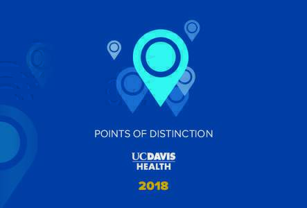 POINTS OF DISTINCTION  2018 OUR PATH FORWARD