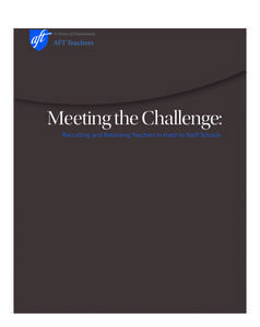 Meeting the Challenge: Recruiting and Retaining Teachers in Hard-to-Staff Schools[removed]BOOK.indd[removed]:55:58 PM