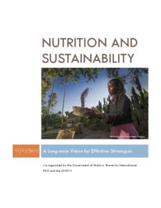NUTRITION AND SUSTAINABILITY ©FAO/IFAD/WFP/Petterik Wiggers[removed]