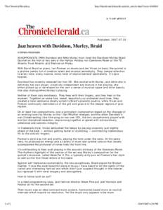The ChronicleHerald.ca  http://thechronicleherald.ca/print_article.html?story=[removed]Published: [removed]