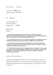 Civil law / Property law / Grant procedure before the European Patent Office / Claim / Disclosure of the invention under the European Patent Convention / European Patent Convention / Priority right / Inventive step and non-obviousness / Industrial applicability / European Patent Organisation / Patent law / Law