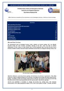 The IUGS Initiative on Forensic Geology Electronic Journal Volume 1 No. 1 (November 2013)