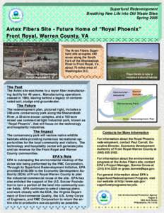 Avtex Fibers Site - Future Home of 