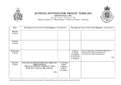 Supreme Court of the United Kingdom / Government / Law / United Kingdom / Supreme Court of Canada / Judicial Committee of the Privy Council / Supreme Court of the United States