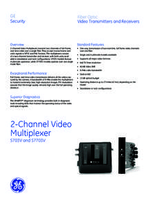 Photonics / NTSC / Television technology / Video signal / Optical fiber / Bandwidth / Laser / Tuner / Technology / Optics / Electronics