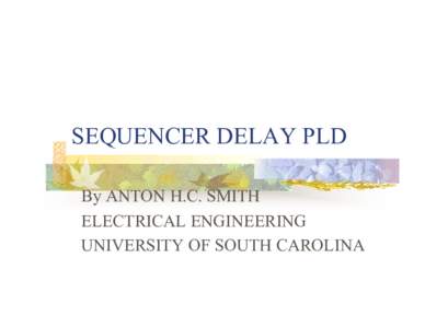 Simple block diagram of Sequencer before modification