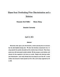 Demand / Business / Marketing / Consumer theory / Price discrimination / Inverse demand function / Marginal revenue / Supply and demand / Supply / Economics / Pricing / Microeconomics