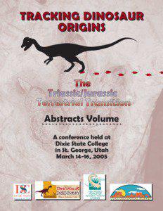 Trace fossils / Eubrontes / Grallator / Jurassic / Ichnite / Glen Canyon Group / Anomoepus / Moenave Formation / Dinosaur Footprints / Paleontology / Extinction / Geology