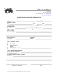 Telecommunications / Noise regulation / Loudspeaker / Montreat /  North Carolina / Technology / Electronics / Waves / Noise pollution / Acoustics / Decibel