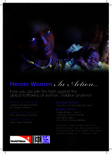 Invitation Heroic Women In Action...  how you can join the fight against the