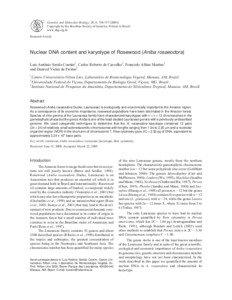 Genetics and Molecular Biology, 28, 4, [removed]Copyright by the Brazilian Society of Genetics. Printed in Brazil www.sbg.org.br