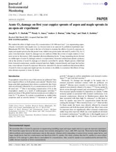 Journal of Environmental Monitoring C