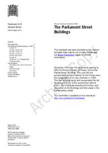 Factsheet G14 General Series House of Commons Information Office  The Parliament Street