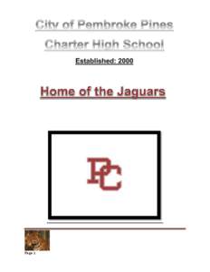 Page 1  Pembroke Pines Charter High School[removed]Curriculum Guide Accredited by: The Southern Association of Colleges and Schools 