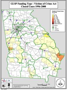 GLSP Funding Type - Victims of Crime Act Closed Cases[removed]Fannin Dalton #