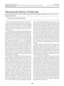 American Journal of Gastroenterology C 2006 by the American College of Gastroenterology and the American Society for Gastrointestinal Endoscopy Copyright  Published by Blackwell Publishing  ISSN[removed]