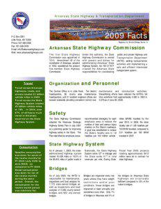 Arkansas State Highway & Transportation Department  P.O. Box 2261
