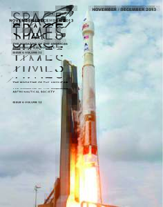 NOVEMBER / DECEMBER[removed]THE MAGAZINE OF THE AMERICAN ASTRONAUTICAL SOCIETY ISSUE 6–VOLUME 52