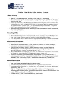 Microsoft Word - Student Protégé Resource .docx