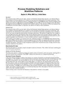 Microsoft Word - Notations and Workflow Patterns.doc