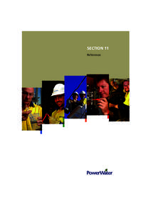 SECTION 11 References 11 References Acer Vaughan, 1993, ‘Draft Environmental Impact Statement. Darwin Port Expansion – East Arm’. Report prepared for the Northern Territory Department of Transport and Works.