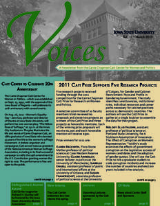 V  oices Catt Center to Celebrate 20th Anniversary