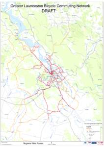 Greater Launceston Bicycle Commuting Network Cronins d  Mo u