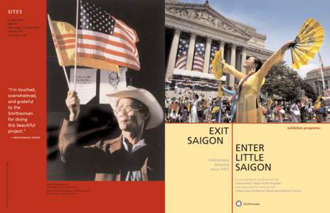 Fall of Saigon / Little Saigon / Smithsonian Institution / Ho Chi Minh City / Boat People SOS / Hoa people / Saigon / Vietnamese diaspora / Vietnam War / Asia