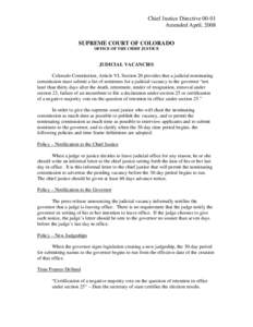 Government of Oklahoma / Politics of the United States / Judicial nominating commission / Governor of Oklahoma / Constitution of the State of Colorado / Supreme Court of the United States / Supreme Court of Pakistan / New Mexico Supreme Court / Oklahoma Judicial Nominating Commission / State governments of the United States / Oklahoma / State supreme courts