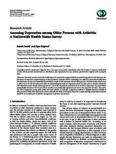 Hindawi Publishing Corporation ISRN Rheumatology Volume 2013, Article ID[removed], 7 pages http://dx.doi.org[removed][removed]Research Article