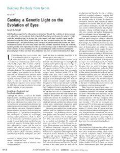 Building the Body from Genes REVIEW