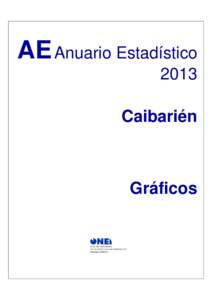 AE Anuario Estadístico 2013 Caibarién Gráficos