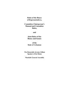 United States House of Representatives / National Assembly of Thailand / Speaker / Parliament of Singapore / House of Representatives of the Philippines / United States Senate / Speaker of the United States House of Representatives / Procedures of the United States House of Representatives / Government / Parliamentary procedure / Quorum