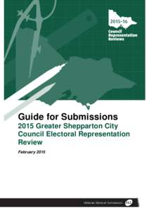 Victorian Electoral Commission / Councillor / Government / City of Greater Shepparton / Shepparton