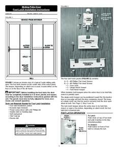 Foot Latch Sliding Patio DrInstVr8.qxp (Page 1)