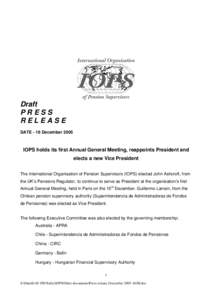 Microsoft Word - Press release December 2005 AGM.doc