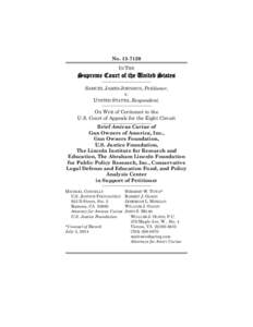 M:�cus Briefs�nson v. United States�nson draft amicus brief Wednesday.wpd