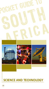 SCIENCE AND TECHNOLOGY[removed] Pocket Guide to South Africa[removed]SCIENCE AND TECHNOLOGY