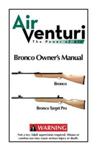 336U  Bronco Owner’s Manual Bronco