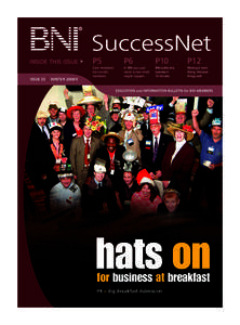 SuccessNet INSIDE THIS ISSUE > ISSUE 33 |