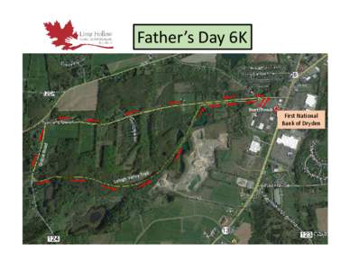 Father’s Day 6K  Start/Finish First National Bank of Dryden