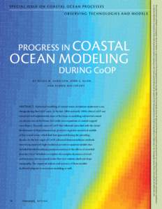O b se r vin g Tec h nolo g ies an d M o d els  Progress in Coastal Ocean Modeling