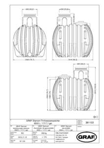 MSZ GRAF Diamant Trinkwasserspeicher 6500L