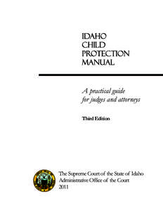 Idaho Child Protection Manual  A practical guide